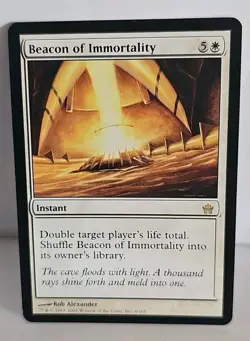 Mtg 💥💥 Beacon of Immortality 💥💥 Fifth Dawn MT/NM 🌟 RARE Magic the Gathering - Image 1