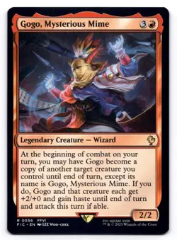Gogo, Mysterious Mime NM Commander: Final Fantasy 0056 MTG Regular - Image 1