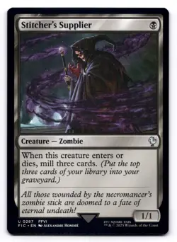 Stitcher's Supplier NM Commander: Final Fantasy 0287 MTG Regular - Image 1