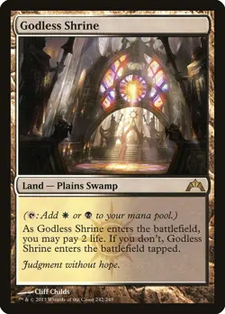 Godless Shrine Gatecrash Regular NM/M MTG - Image 1