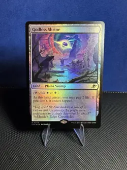 Godless Shrine (EOE 0254)- Edge of Eternities - FOIL - Pack fresh - NM - MTG - Image 1