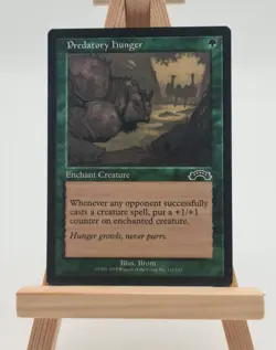 Predatory Hunger Exodus Magic Karte MTG englisch (Jagdlust) - Image 1