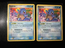 Pokemon TCG 2006 Squirtle Lot 2 Cards 64/100 Nintendo Basic English - Image 1