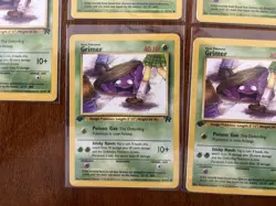 Pokemon Cards Grimer And Dark Muk 2000 Team Rocket 1st Edition - Image 5