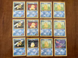 Pokemon TCG Psyduck Lot Of 11 Psyduck And 1 Golduck Vintage Pokemon Cards - Image 1