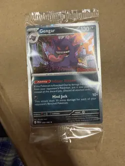 Gamestop Gengar Pokemon TCG Holo Card 130 HP Infinite Shadow Mind Jack 050/088 - Image 1
