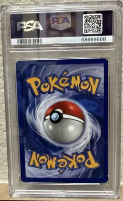 1999 Pokemon Fossil Lapras card #10/62, 1st Edition, PSA 9 Mint, Holo Rare. - Image 2