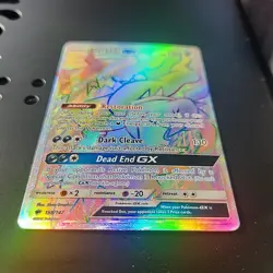 Pokemon Darkrai GX Secret Rare 158/147 Burning Shadows Full Art Holo - Image 3