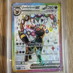 2025 POKEMON SVP EN-SV BLACK STAR PROMO #176 UMBREON EX PSA 10 GEM MINT - Image 2