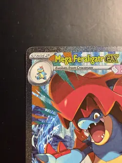 Pokemon TCG Mega Feraligatr EX 274/217 Ascended Heroes Special Illustration Rare - Image 2