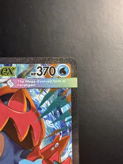 Pokemon TCG Mega Feraligatr EX 274/217 Ascended Heroes Special Illustration Rare - Image 3