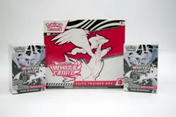 Pokemon TCG Mega Evolution White Flare ETB + 2x Booster Bundle Sealed Lot NEW - Image 1