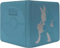 POKEMON ELITE SERIES LUCARIO 12-POCKET ZIPPERED PRO BINDER - Image 1