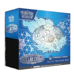 Pokemon TCG Scarlet & Violet Stellar Crown Elite Trainer Box Sealed - Image 1