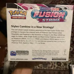 Pokemon TCG Fusion Strike Booster Box 36 Packs Sword & Shield New Factory Sealed - Image 2