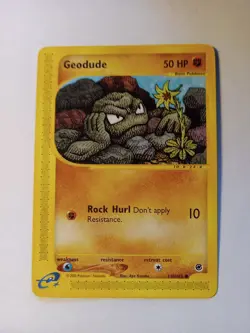 Pokemon Expedition Geodude 110/165 NM Free Shipping!! - Image 1