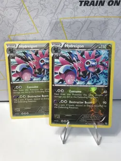 Pokemon TCG - Hydreigon 98/124 Reverse Holo Rare BW Dragons Exalted NM/LP - Image 1