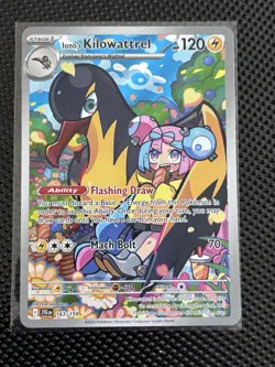 Pokemon TCG - Iono's Kilowattrel 163/159 - Journey Together IR 🚨 - Image 1