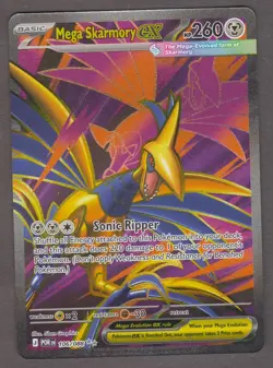 Pokemon Mega Skarmory ex 106/088 Perfect Order 2026 Special Illustration Rare NM - Image 1