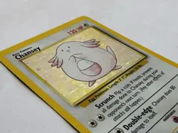 Chansey 3/102 - Holo Rare - Base Set - 1999 Pokemon WotC Vintage - LP - Image 4