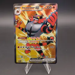 Pokemon Incineroar ex - 187/162 187/162 SV05: Temporal Forces card Near Mint - Image 1