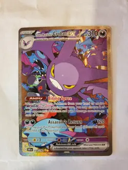 Pokemon TCG Destined Rivals Team Rockets Crobat #234 Special Illustration Rare - Image 3