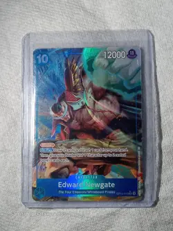 Edward Newgate Alt Art OP13-042 Carrying On His Will One Piece TCG English NM - Image 4