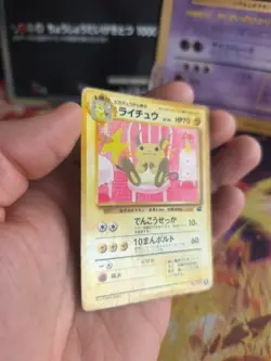 Pokemon Karte Card Raichu Intro Pack Bulbasaur 1997 Rare Wotc japanese LP - Image 3