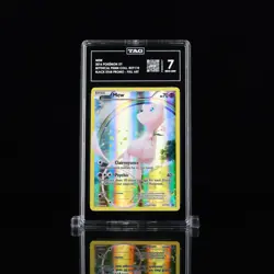 Graded Pokemon Card - Mew FULL ART Promo - XY110 - TAG 7 NEAR MINT - Image 1