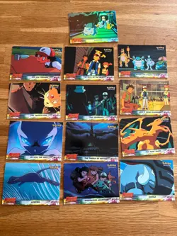 Vintage Large Lot Pokemon MEWTWO STRIKES BACK Movie Cards Holo Foil RARE 1999 - Image 1