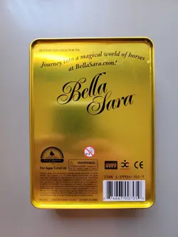 Bella Sara Lot 2 of Approx. 100 LP Cards, Inserts, and New, Empty Tin - Image 4