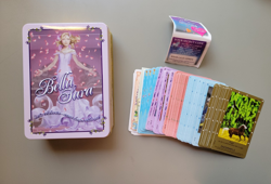 Bella Sara Lot 1 of Approx. 100 LP Cards, Inserts, and New, Empty Tin - Image 1