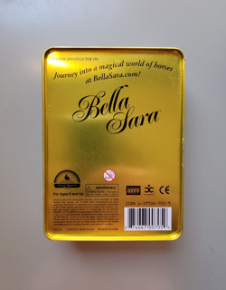Bella Sara Lot 1 of Approx. 100 LP Cards, Inserts, and New, Empty Tin - Image 3