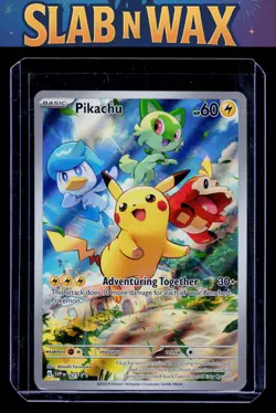 Pokemon tcg SV: Scarlet & Violet Promo Cards Pikachu #027 - Image 1
