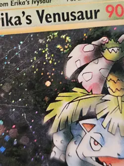 Pokemon TCG Erika's Venusaur 1st Edition Swirl 4/132 Gym Challenge Holo Card - Image 4