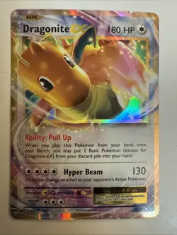 Pokemon TCG Dragonite EX 72/108 Ultra Rare Evolutions Card - Image 1