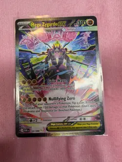 Mega Zygarde EX Perfect Order SIR 120/088 Pokemon Card TCG Near Mint - Image 3