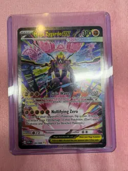 Mega Zygarde EX Perfect Order SIR 120/088 Pokemon Card TCG Near Mint - Image 4