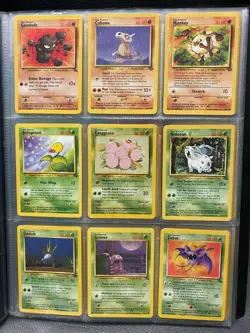 Fossil and Jungle Set Pokemon Cards Collection Bundle No Duplicates 1999 WOTC /1 - Image 3