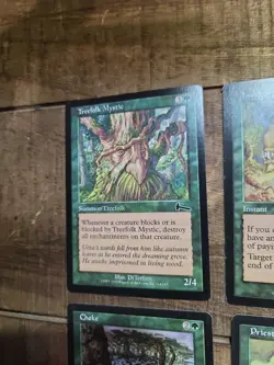 Lot of 12 Green MTG Cards from Urza's Saga edition, Magic the Gathering 1998 - Image 4