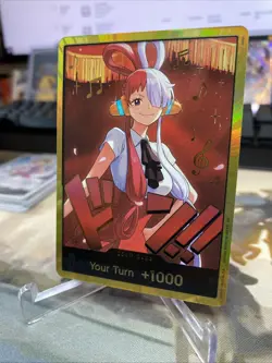 One Piece TCG EB-03 Uta Gold DON Card English Heroines Edition NM - Image 3