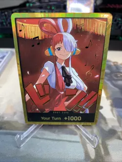 One Piece TCG EB-03 Uta Gold DON Card English Heroines Edition NM - Image 4