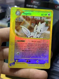 #2 Togetic 39/147 Aquapolis 2002 Reverse Rare Holo e-Series Pokemon Card TCG - Image 3