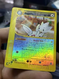 #2 Togetic 39/147 Aquapolis 2002 Reverse Rare Holo e-Series Pokemon Card TCG - Image 5