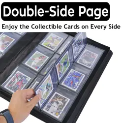 Semi Rigid Card Holder Binder, Premium Card Saver 1 Binder with Sleeves for T... - Image 4