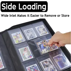 Semi Rigid Card Holder Binder, Premium Card Saver 1 Binder with Sleeves for T... - Image 5