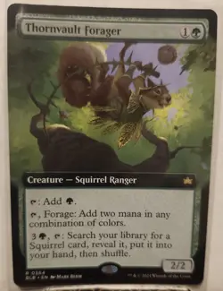 Thornvault Forager (Extended Art) [BLB - 364] - NM [Normal] TCG MTG - Image 1