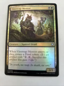 MTG Vinereap Mentor Bloomburrow Foil NM - Image 1