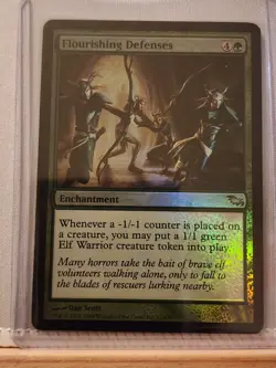 Flourishing Defenses - Shadowmoor - Uncommon - FOIL - NM - Magic the Gathering - Image 1