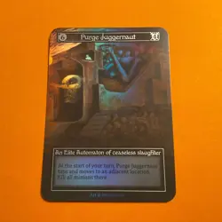 Purge Juggernaut FOIL Elite Sorcery: Contested Realm Beta - Image 1